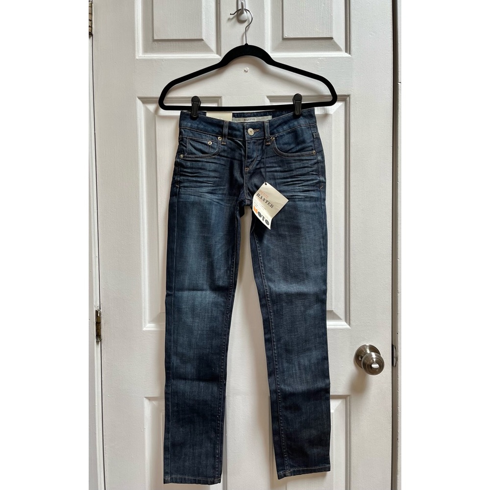 [Topshop] Dark Wash Baxter Skinny Jeans